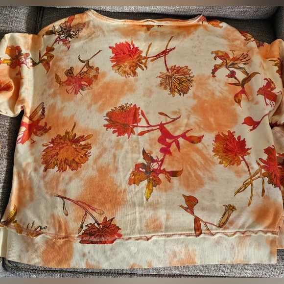 Daily Practice By Anthropologie Azalea Tie-Dye Sweatshirt Size Small - Picture 10 of 12